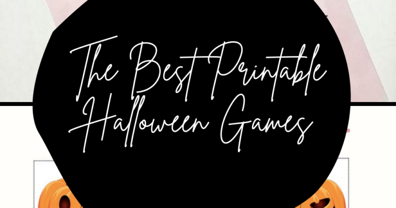 Printable Halloween Games